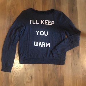 Gray Wildfox Sweater size L